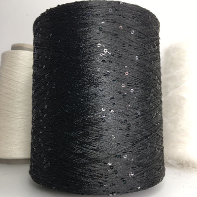 JOSEPHINE - Lineapiu; вискоза, п/а, пайетки; 670м/100гр; цвет: черный;