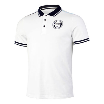 Мужское теннисное поло Sergio Tacchini MC Staff Co 1 Polo Men - White