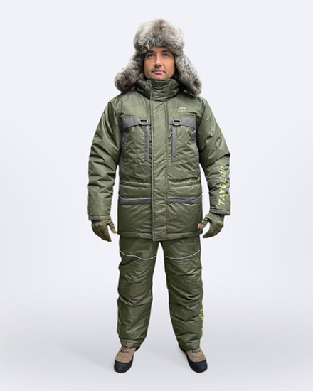 Зимний костюм "Рыболов-2" -45 Таслан Тайгер Хаки