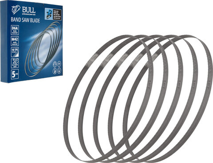 Ленточное пильное полотно 835х13мм 5шт BULL в кор.