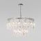 Подвесная люстра Eurosvet Blitz 60160 хром/ прозрачный хрусталь Strotskis