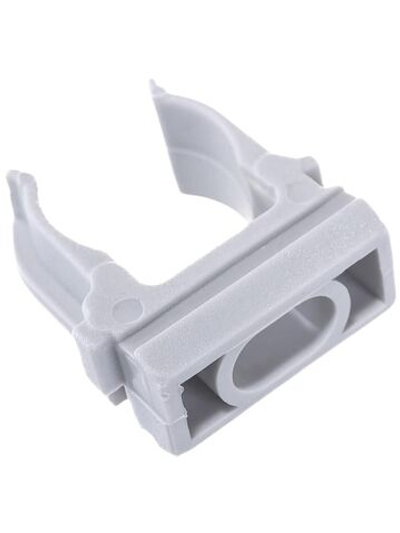 Крепеж-клипса для труб d16 мм (100шт в уп) Урал ПАК серая