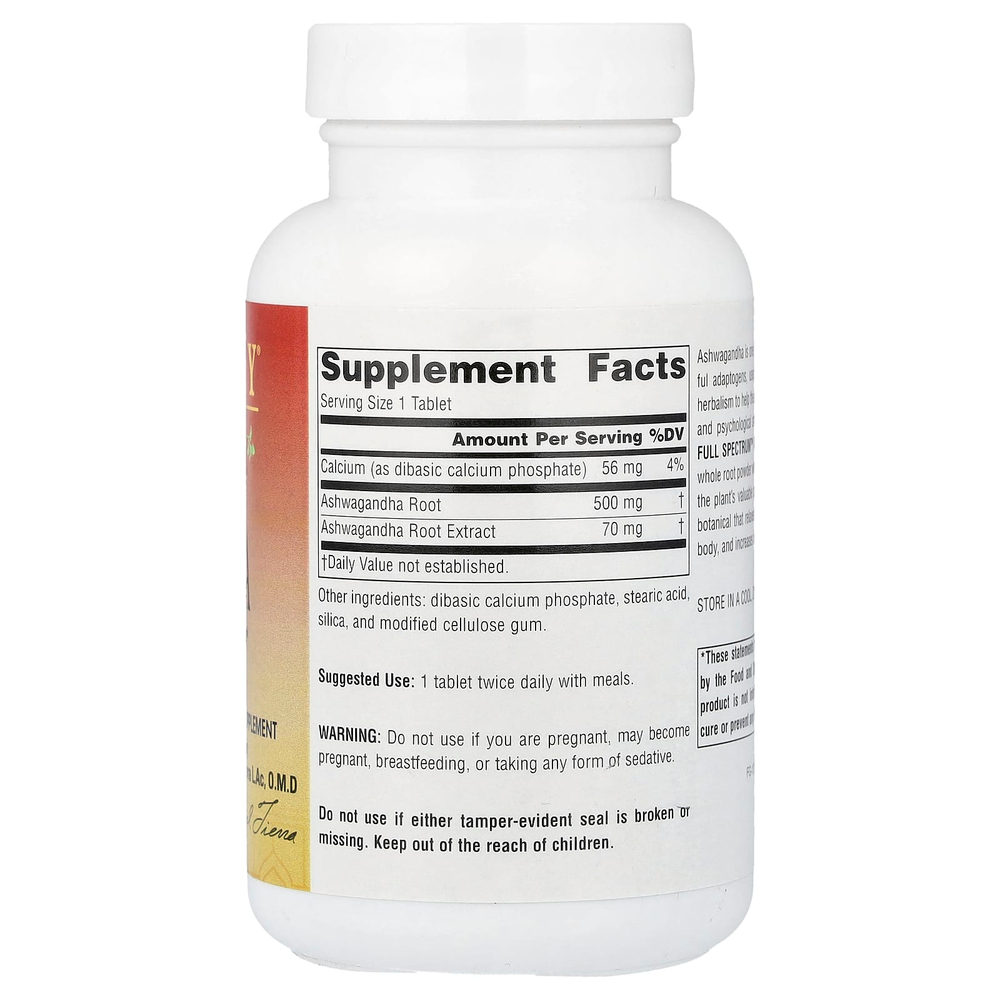 Planetary Herbals, Ayurvedics, ашваганда Full Spectrum™, 570 мг, 120 таблеток