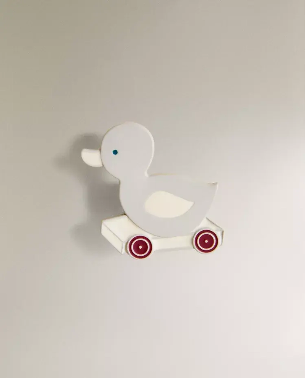 ZARA HOME НАБОР ДЕТСКИХ МЕБЕЛЬНЫХ РУЧЕК «УТЁНОК» (2 ШТ.), СЕРЫЙ