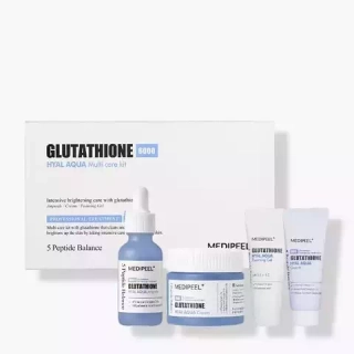 Набор средств для выравнивания тона MEDI-PEEL Glutathione Hyal Aqua Multi Care Kit 30+15+50+15 мл