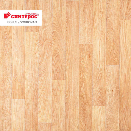 Линолеум Синтерос BONUS SORBONA 3, Ширина рулона: 2м