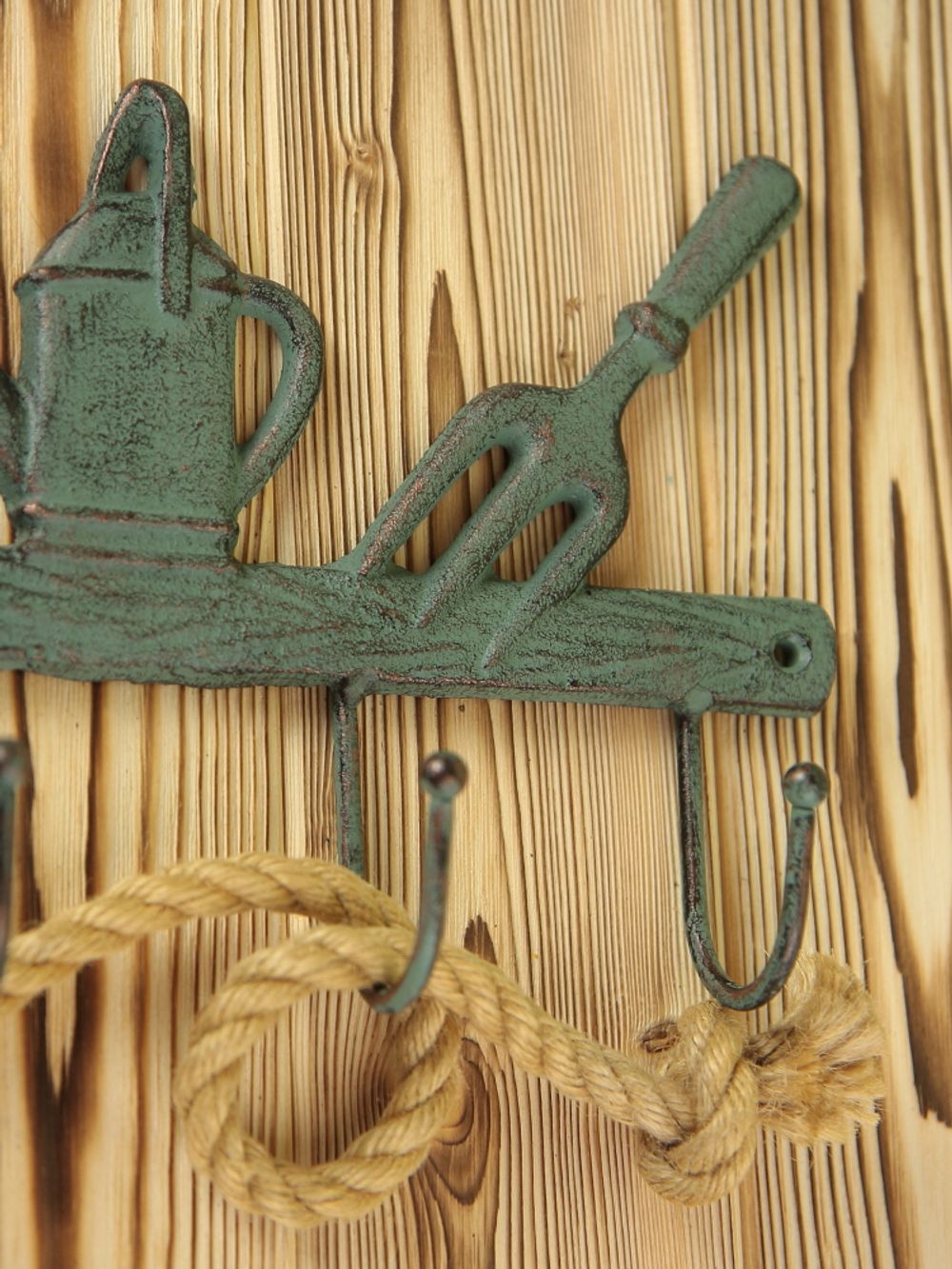 Iron Garden Вешалка настенная Огородная 4 крючка