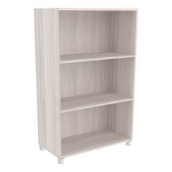 Шкаф стеллаж средний 19502 светлый дуб