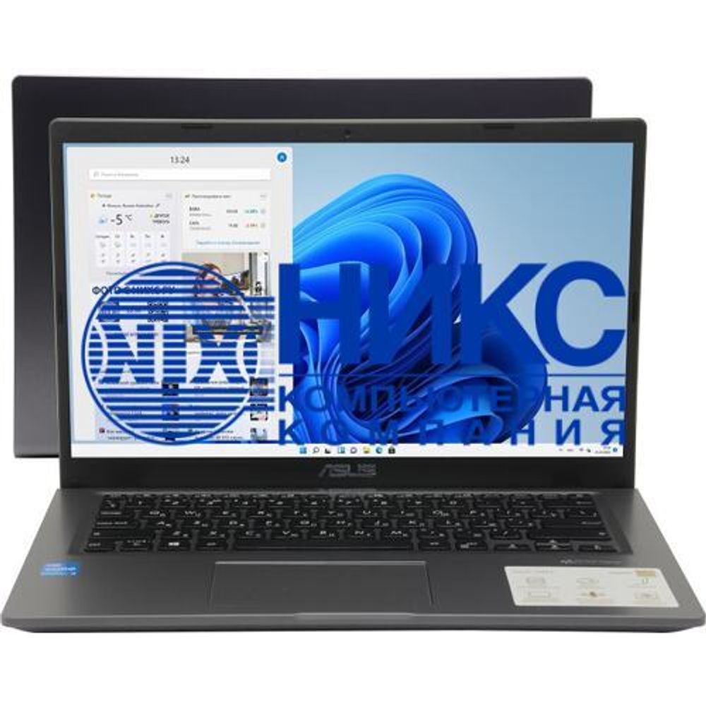 Ноутбук ASUS VivoBook 14 X415EA-EB936W 90NB0TT2-M15430 Intel Core i3 1115G4, 3.0 GHz - 4.1 GHz, 4096 Mb, 14&amp;quot; Full HD 1920x1080, 256 Gb SSD, DVD нет, Intel UHD Graphics, Windows 11 Home, серый