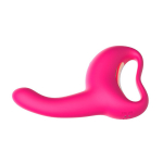 Розовый вибратор 19,3см для G-стимуляции I-Moon Love Finger MY-1901 Pink