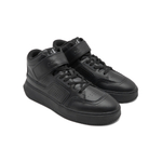 Кожаные кроссовки CALVIN KLEIN JEANS - черный(YM0YM00426)