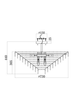 Хрустальная люстра Maytoni Mazzo MOD130CL-14G