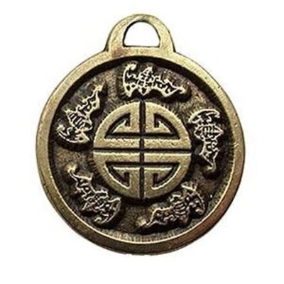 Амулет The Cult! №23 Пять Благ металл