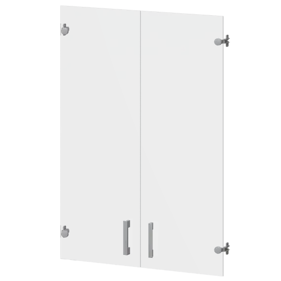Комплект стеклянных дверей А-310.С.Ф Прозрачный 710x4x1120 Арго