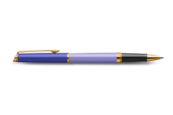 Ручка роллер Waterman Hemisphere Colour Blocking Purple GT, стержень: F, цвет: Black, в подарочной упаковке