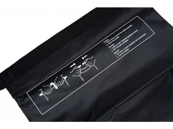 Гермомешок Cressi Dry Tek Bag 10 л черный