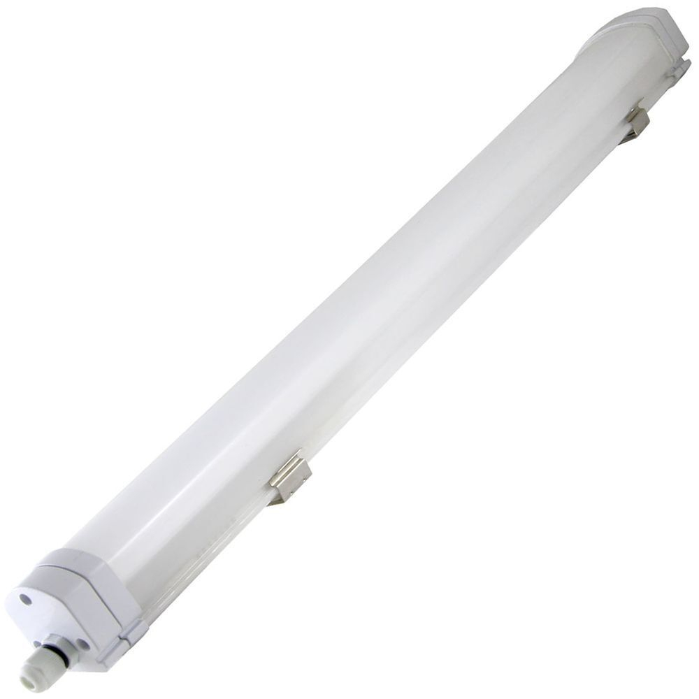 Светильник светодиод, TDM, ДПП600 Комп Народный, 16 Вт, 1лам, 6500 К, 1200 Лм, IP65, 57х4.5х5 см, бе