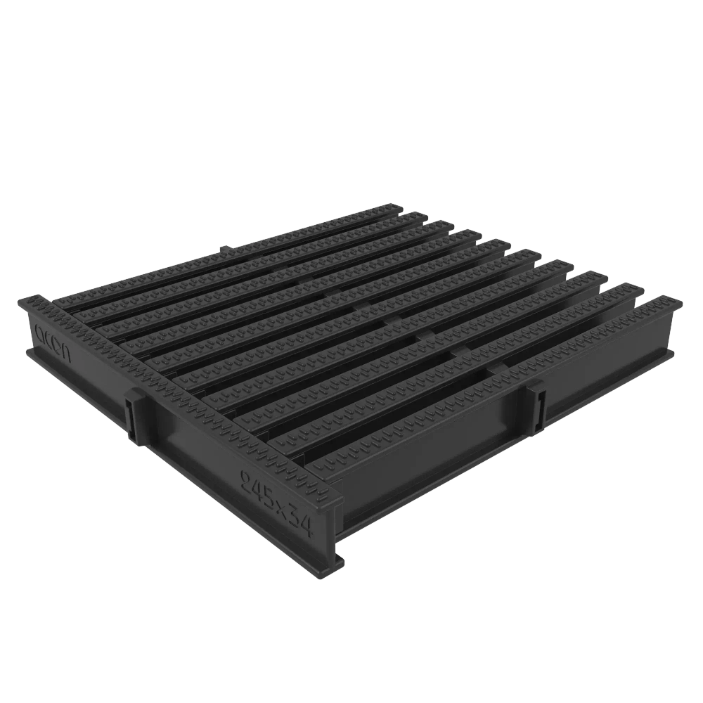 УГЛОВОЙ СЕГМЕНТ ACON 245x34мм, цвет черный