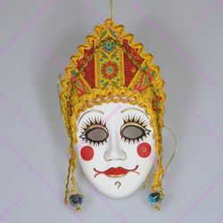 Интерьерная малая маска Праздничная
