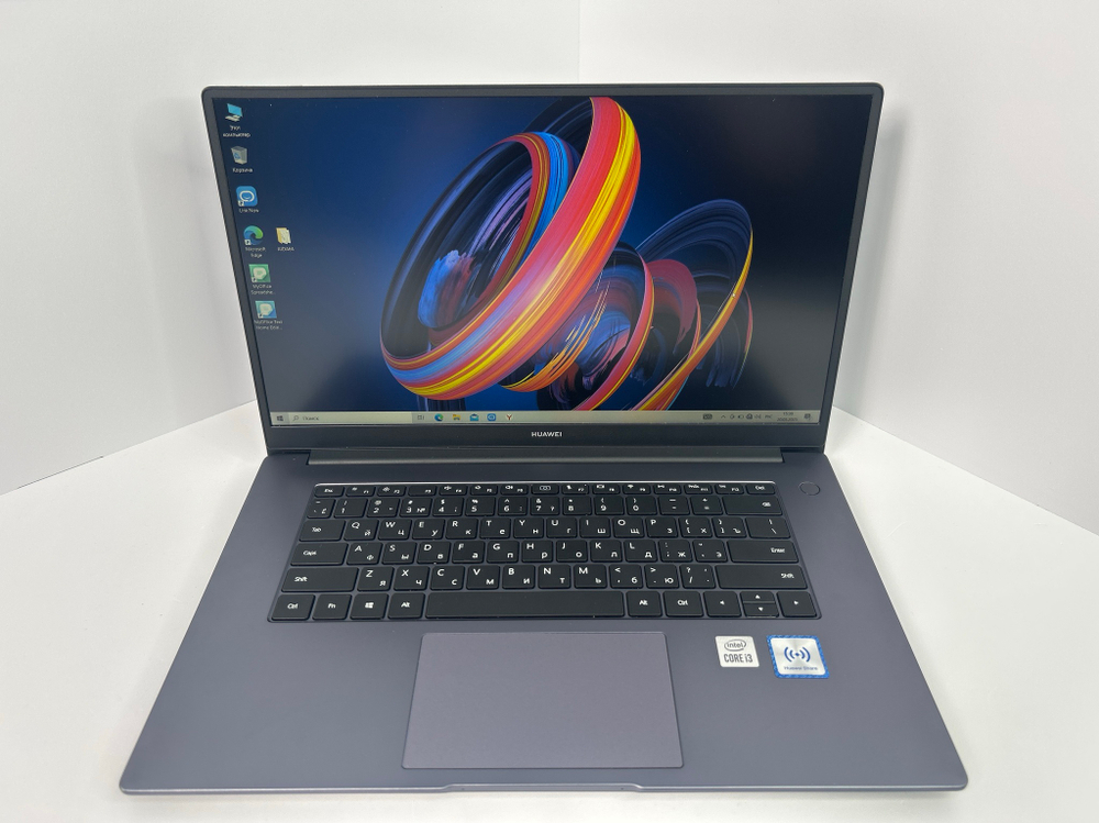 Ноутбук HUAWEI MateBook D15 (BoB-WAI9) 15.6"/Intel Core i3-10110U/RAM 8GB/SSD 256GB/Intel UHD/1920*1080/IPS/Windows10/Подсветка кл-ры: нет/серый. Состояние: B1