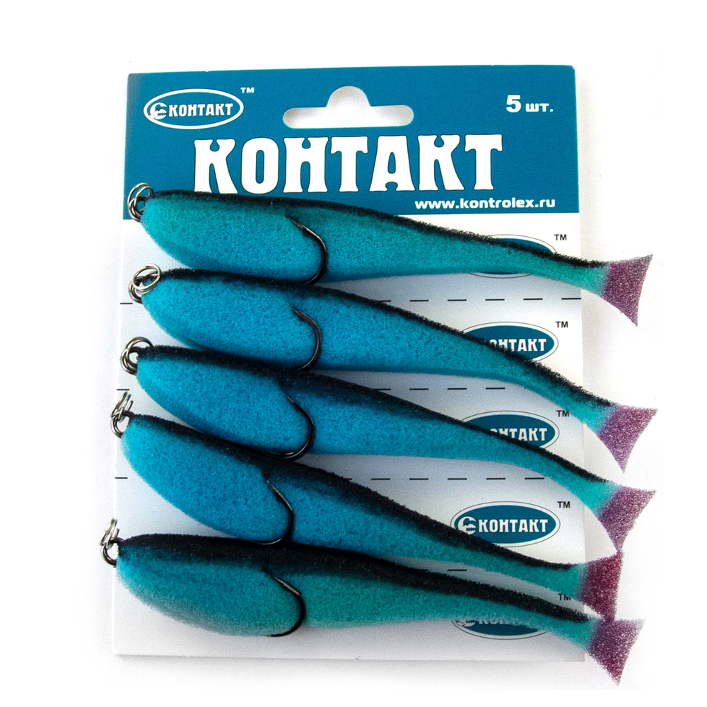 Поролоновая рыбка (двойник) Контакт (12см)