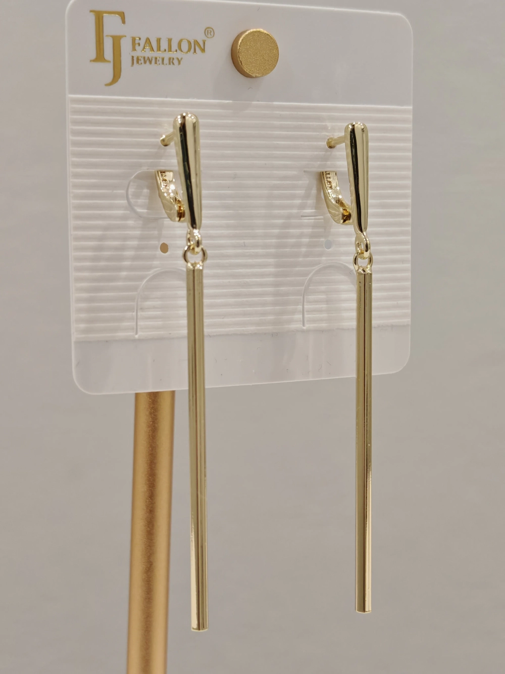 Серьги Fallon «Палочки» Gold 14K