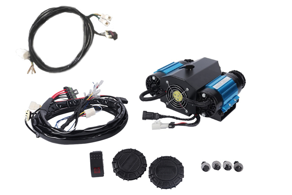 Компрессор автомобильный стационарный 12V YURUI 167 л/мин 10,2 атм