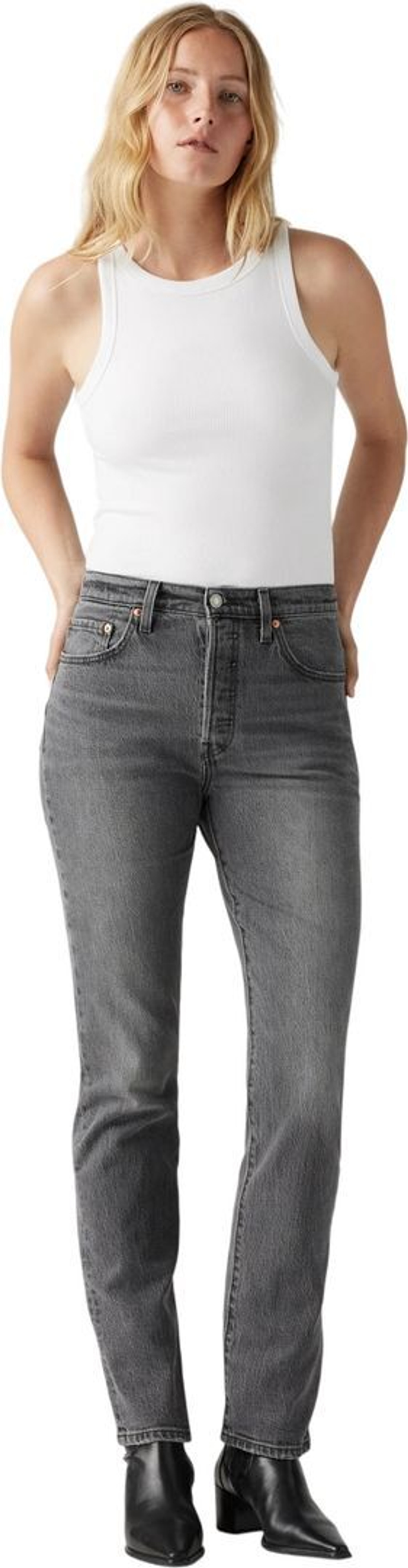 Джинсы Levis 501® JEANS FOR WOMEN черный