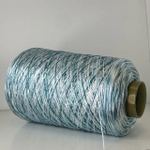 3589K - Missoni; 100% вискоза; 650м/100гр; col. 504, цвет: лазурный, белый; S501