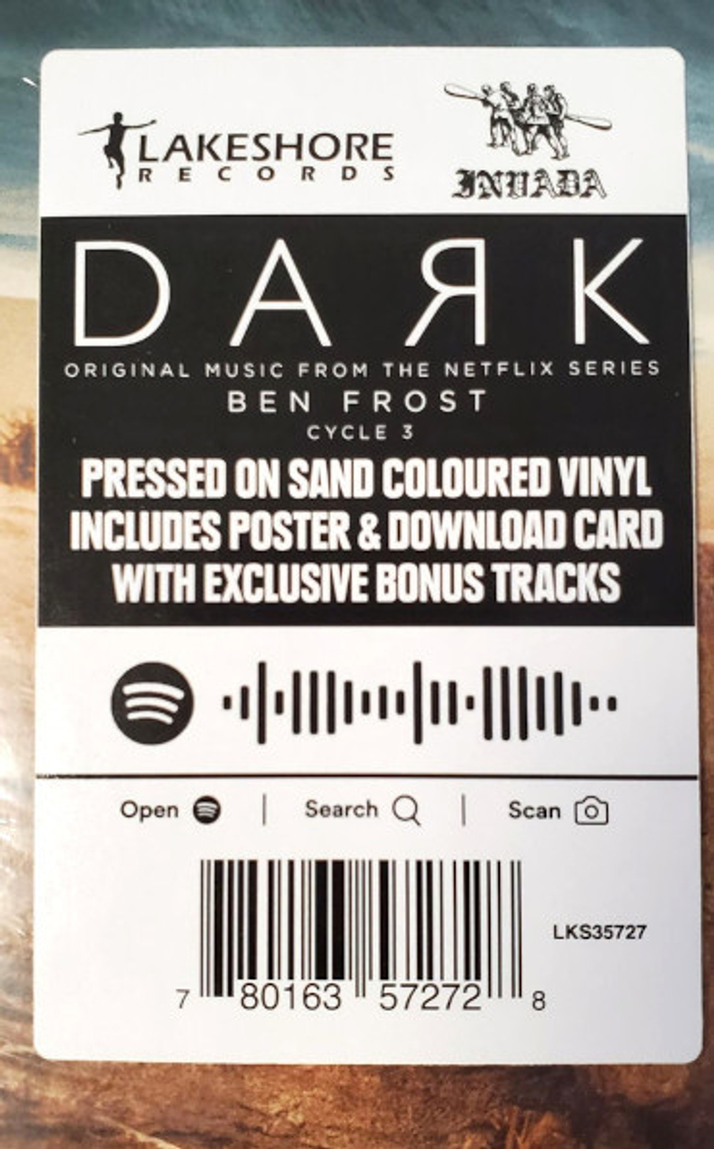 Ben Frost / Dark: Cycle 3 (Original Music From The Netflix Series)(Limited Edition)(Coloured Vinyl)(LP)