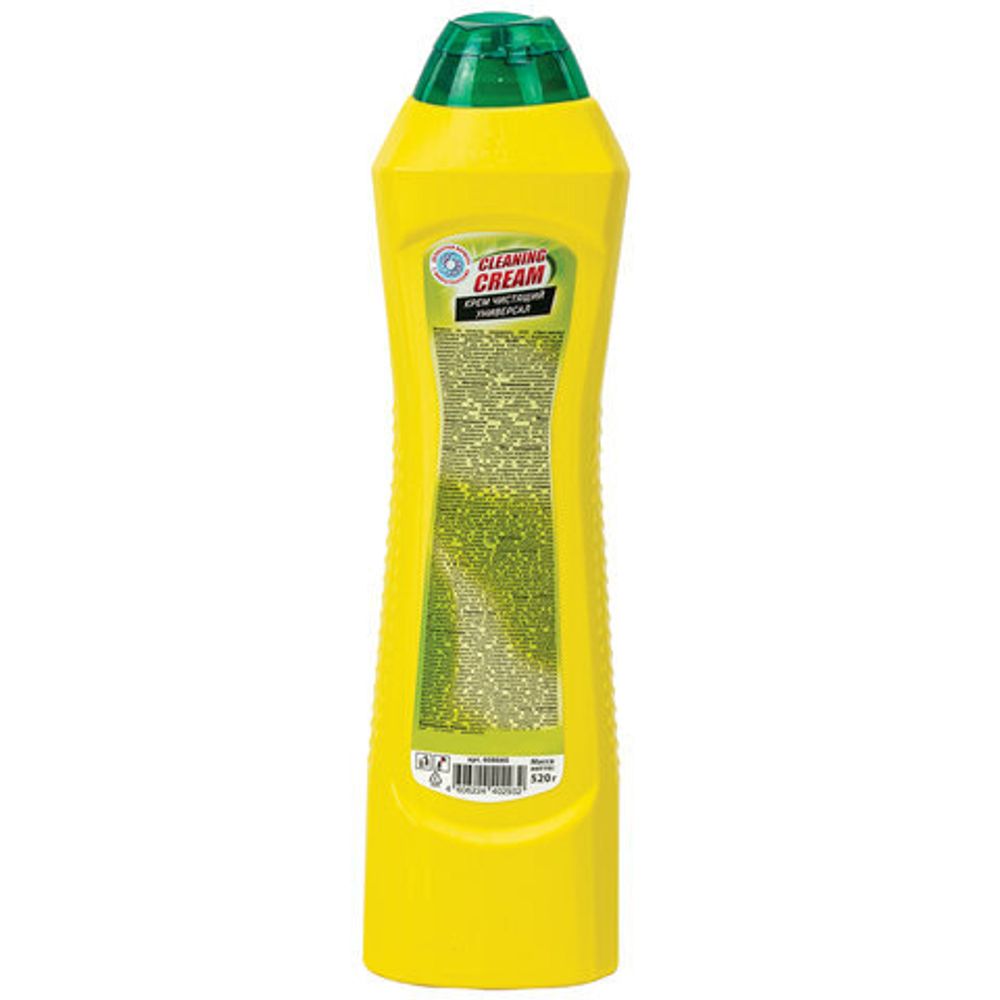 Чистящее средство универсальное крем 520 мл, LAIMA PROFESSIONAL "Лимон", 608660