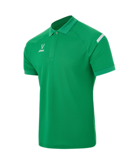 Поло CAMP 2 Poly Polo, зеленый/белый