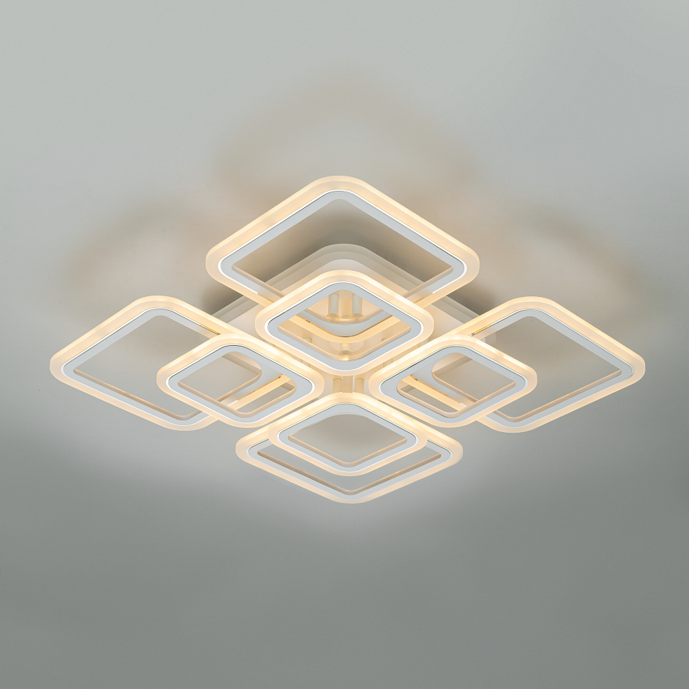 Citilux Марсель Смарт CL232A180E RGB Умная люстра Белая