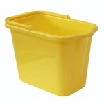 Ведро прямоугольное 9,5л Желтый