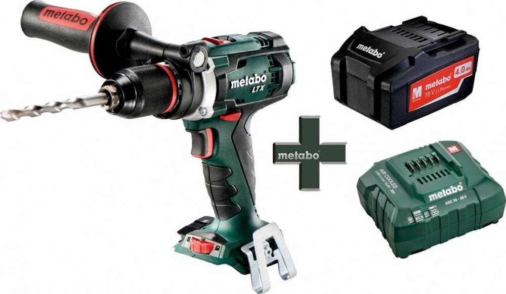 Аккумуляторная дрель-шуруповерт METABO BS 18 LTХ Impuls 1х4,0 Ач АКБ T03470