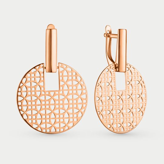 Серьги золотые