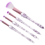 Кисти для макияжа 4шт «ДИ МАРКО», цвет фиолетовый, 21,5*6,5/16см