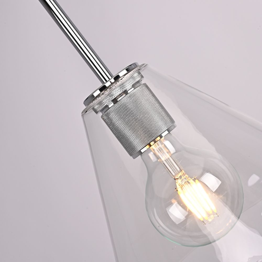 Подвесной светильник RH Utilitaire Funnel Pendant Silver