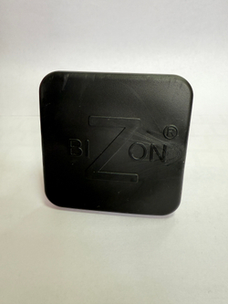 Заглушка BiZon на фаркоп под квадрат 50x50, резина