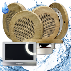 Комплект домашней акустической системы с караоке-усилителем Steam & Water SOUND SAUNA R5