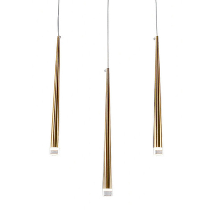 Подвесной светильник Aquitaine 3 gold