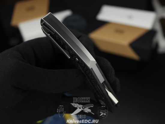 Нож складной WE Knife Speedliner WE22045B-1 сталь клинка CPM-20CV, рукоять Carbon