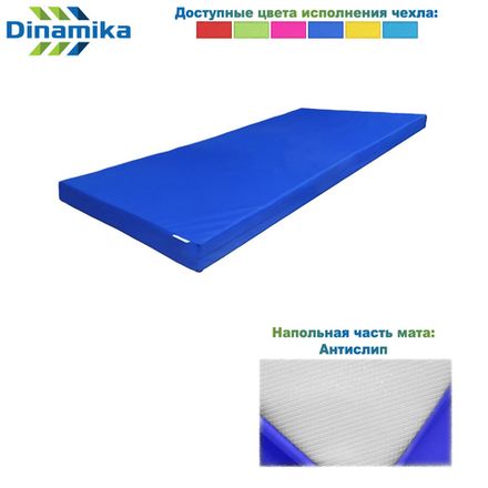 Мат гимнастический 2000х1000х100 оксфорд-антислип (ппу)