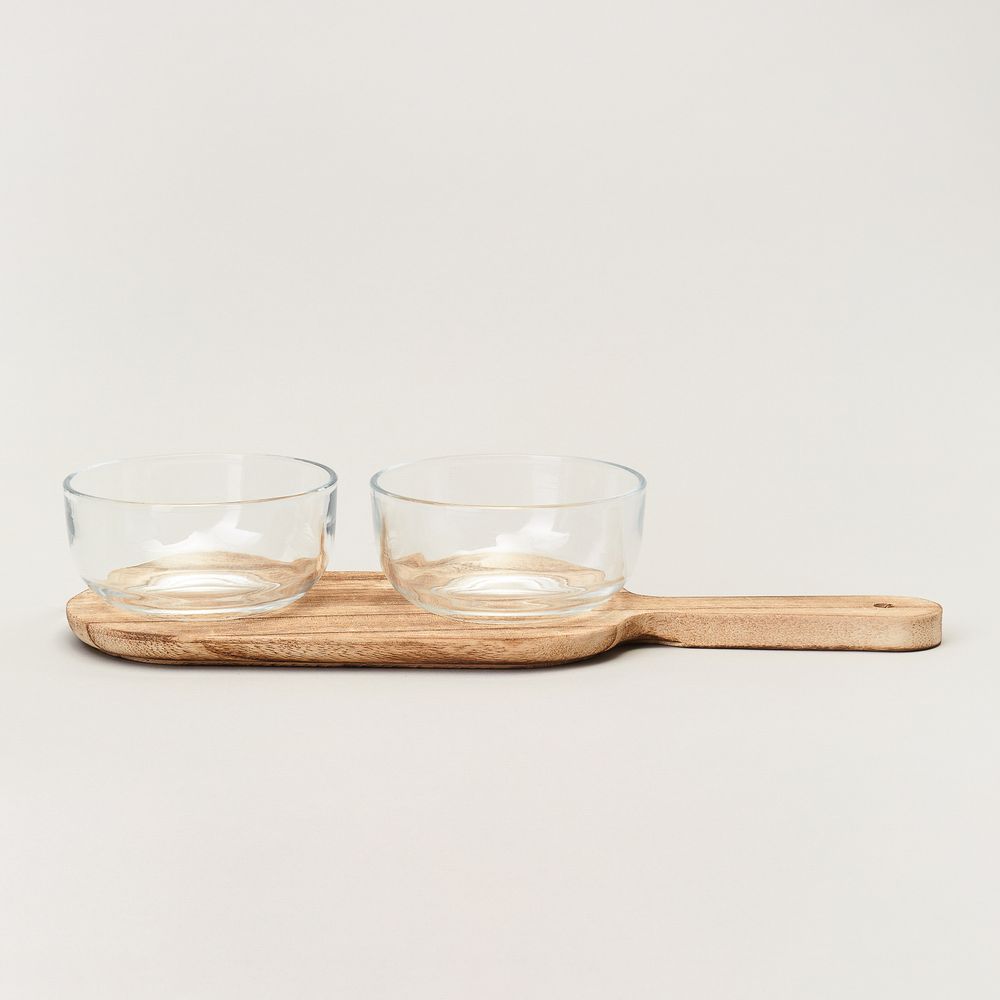 МЕНАЖНИЦА 2-Х СЕКЦИОННАЯ НА ДЕРЕВЯННОЙ ПОДСТАВКЕ 350 МЛ