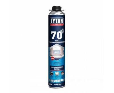 Пена монтажная TYTAN PROFESSIONAL 70 зимняя 870мл