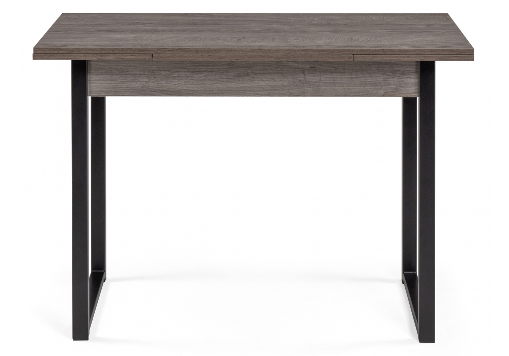 Стол деревянный Woodville Форли 110(170)х67х77 рошелье, черный матовый