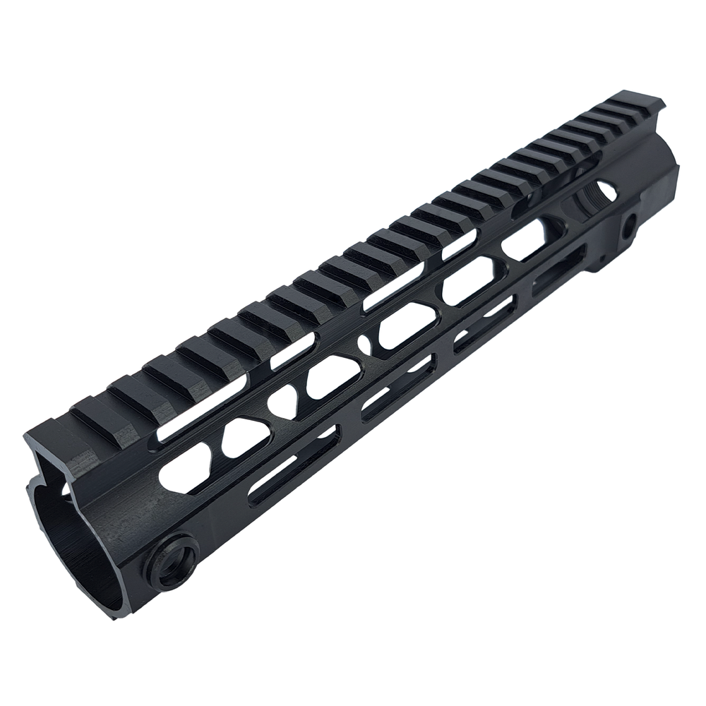 Цевье AR15 cо слотами M-LOK и рельсой Пикатинни Цевье AR15 cо слотами M-LOK и рельсой Пикатинни