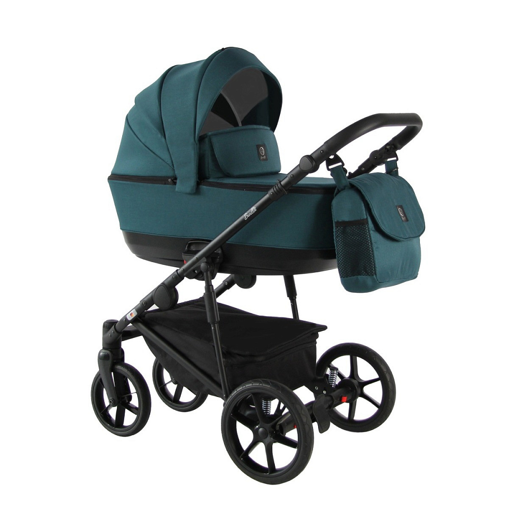Детская коляска Sevillababy Alterro 2 в 1 тёмно-бирюзовый