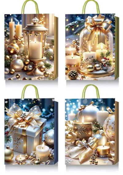 Пакет подарочный «Волшебный очаг» 18*23*8 см, микс