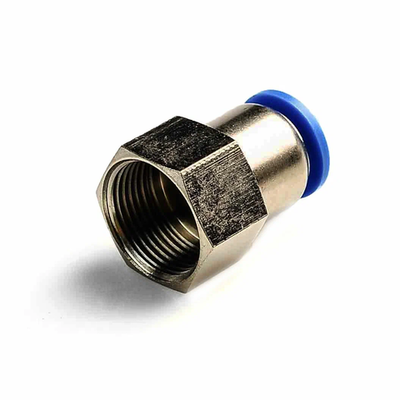 Быстросъем 10 мм гайка 1/4 никель